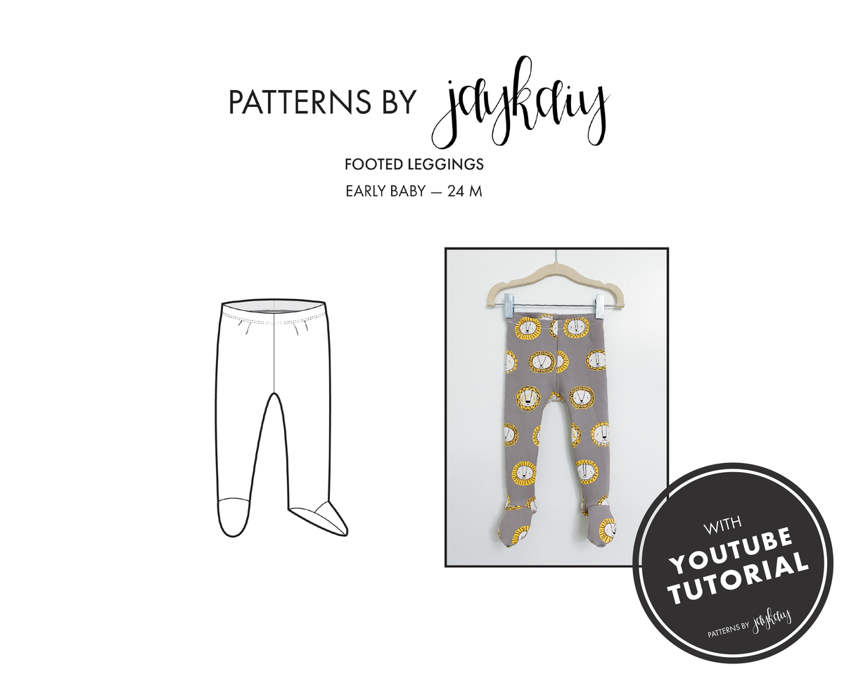 Footed Leggings Pattern