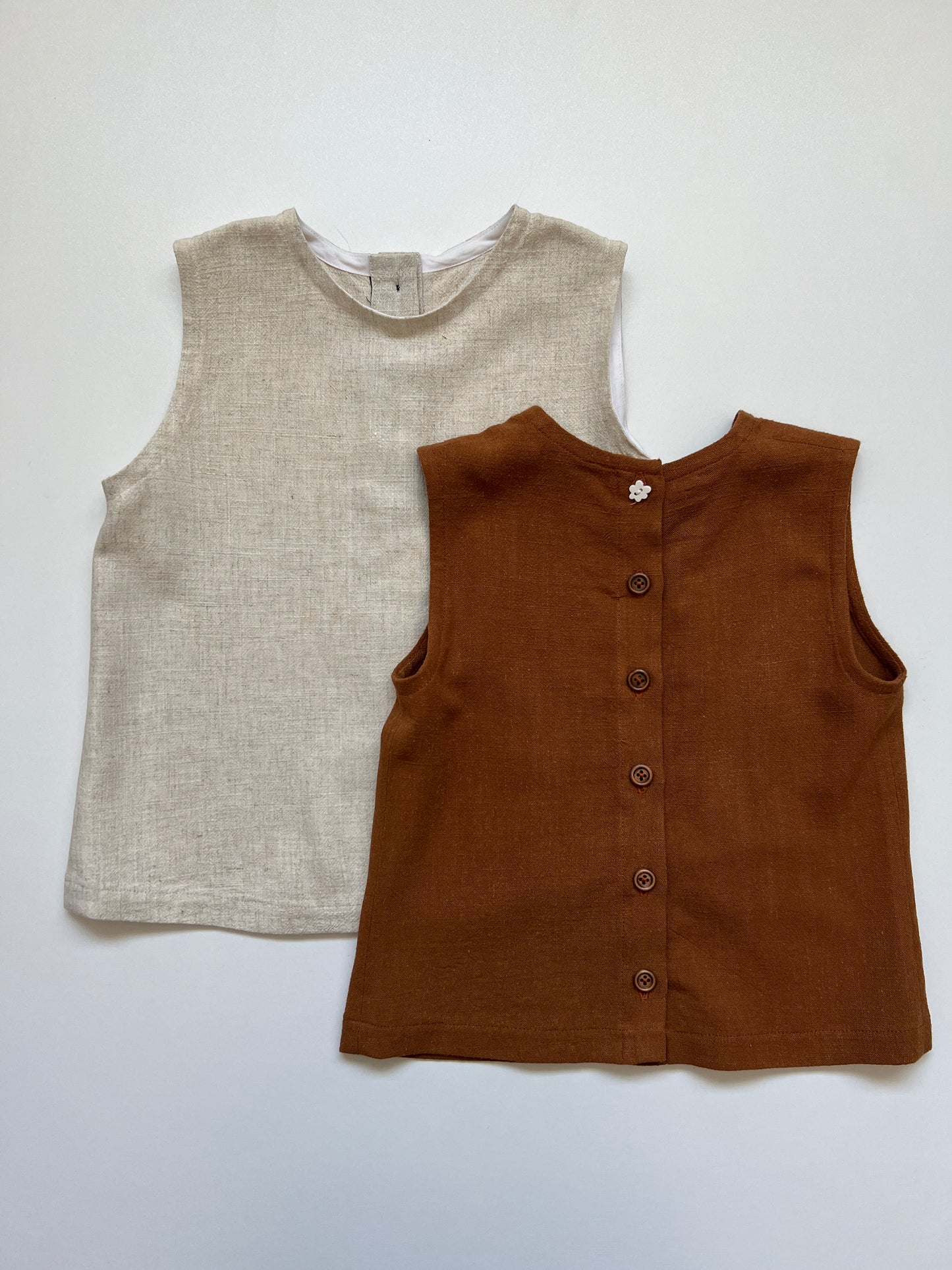 Button-Back Top Pattern