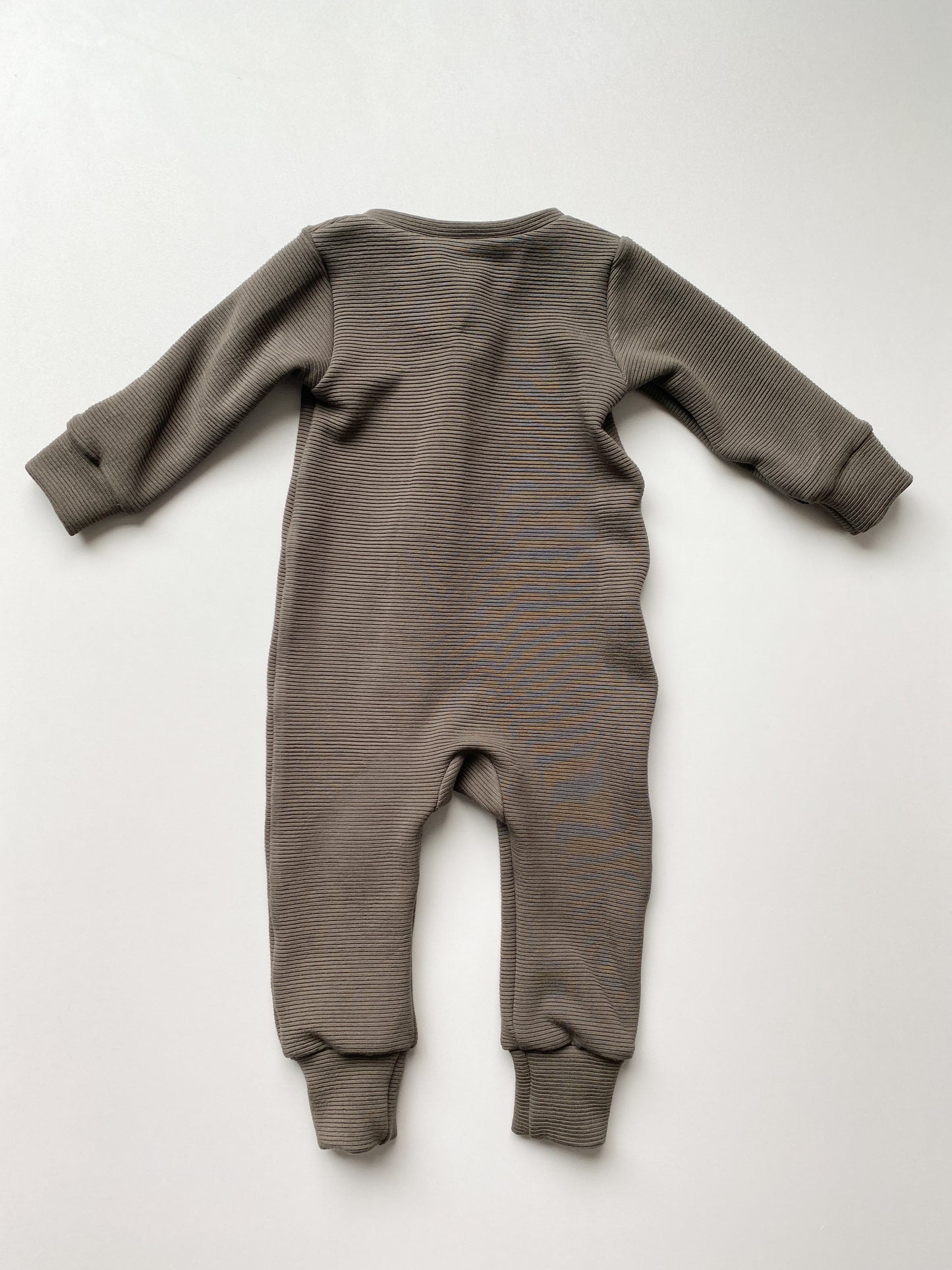 Footless Zip Coverall Pattern with Mitten