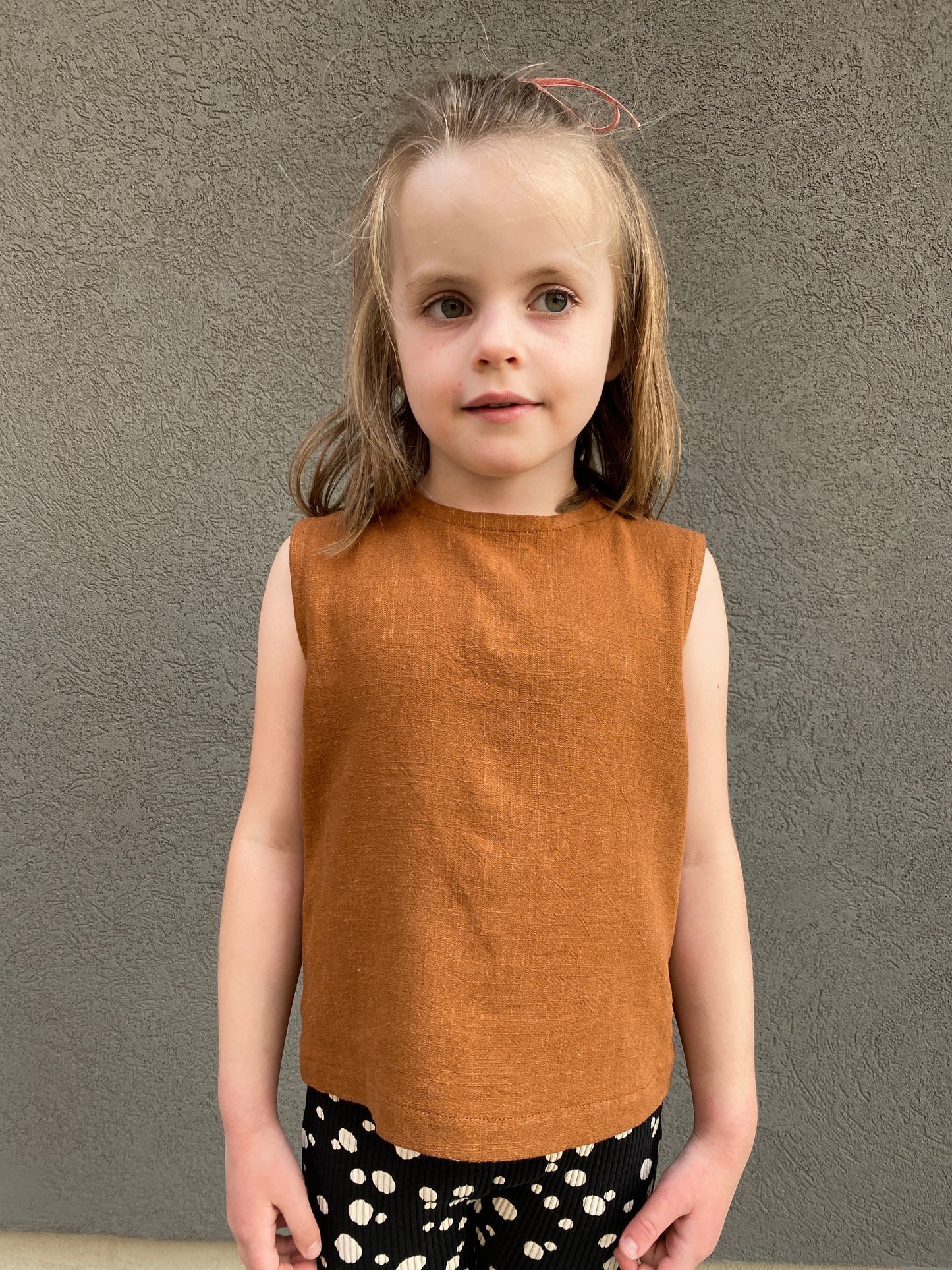 Button-Back Top Pattern