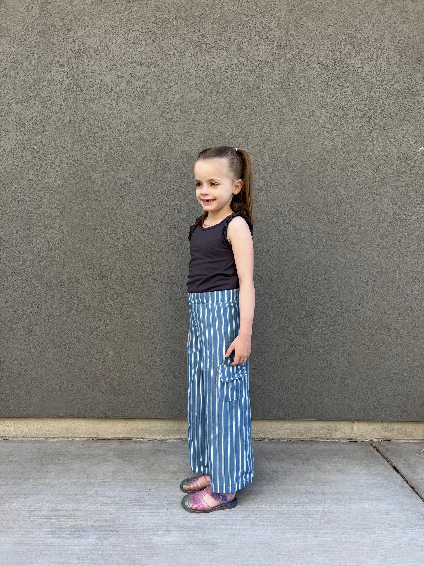 Woven Wide Leg Pant Pattern