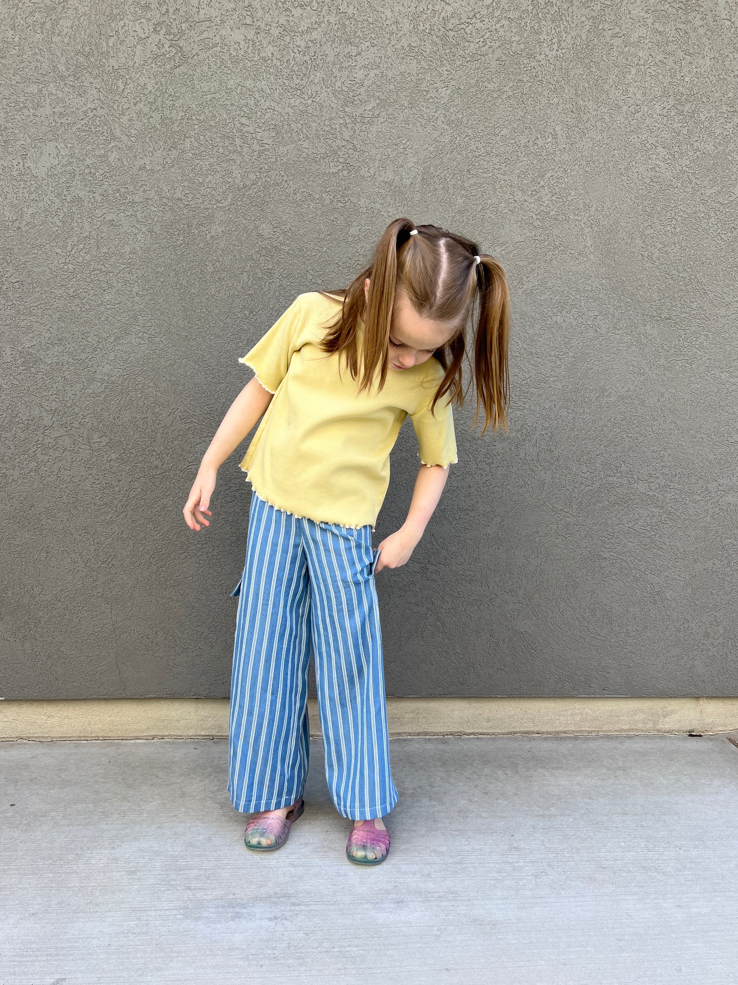 Woven Wide Leg Pant Pattern