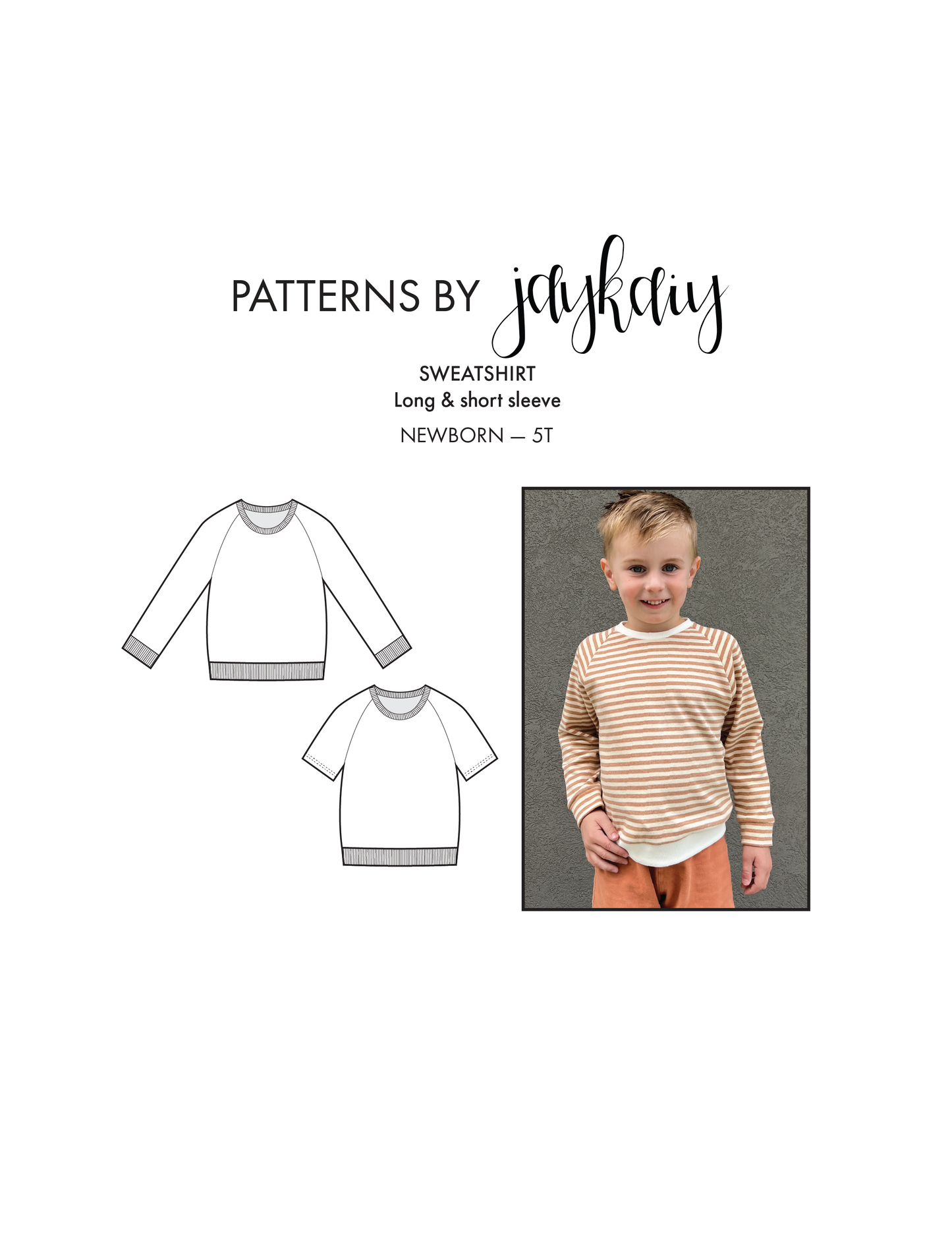 Crewneck Sweatshirt Pattern