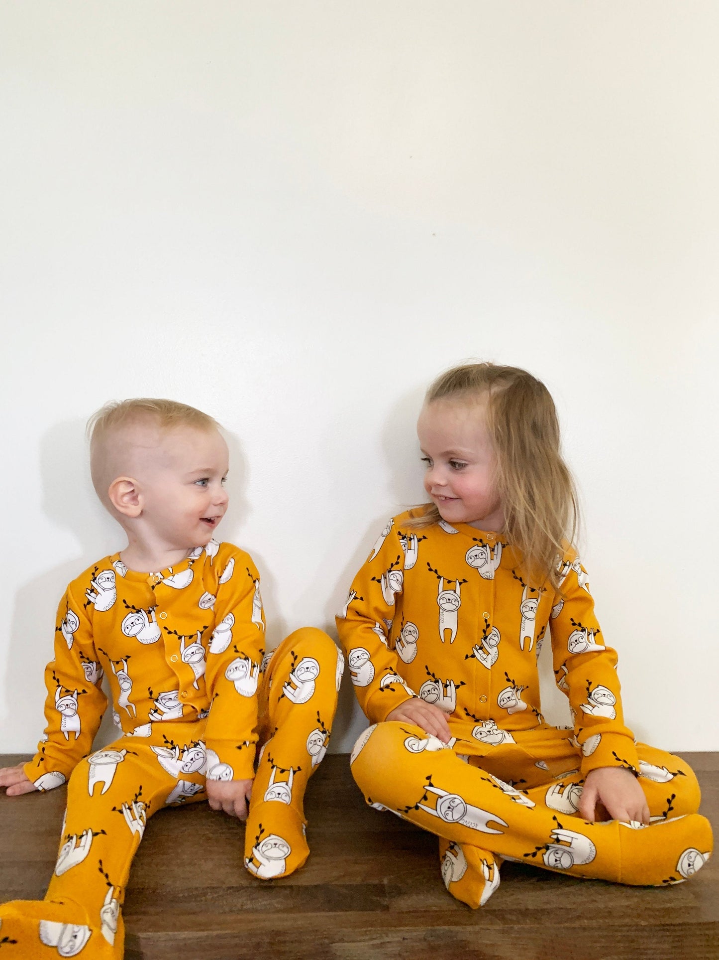 Footed Pajama Pattern (with mittens for 0-24M)