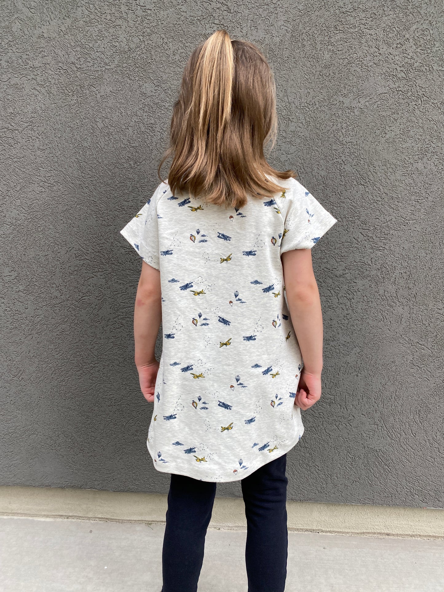 Ruffle-sleeved Dress Pattern