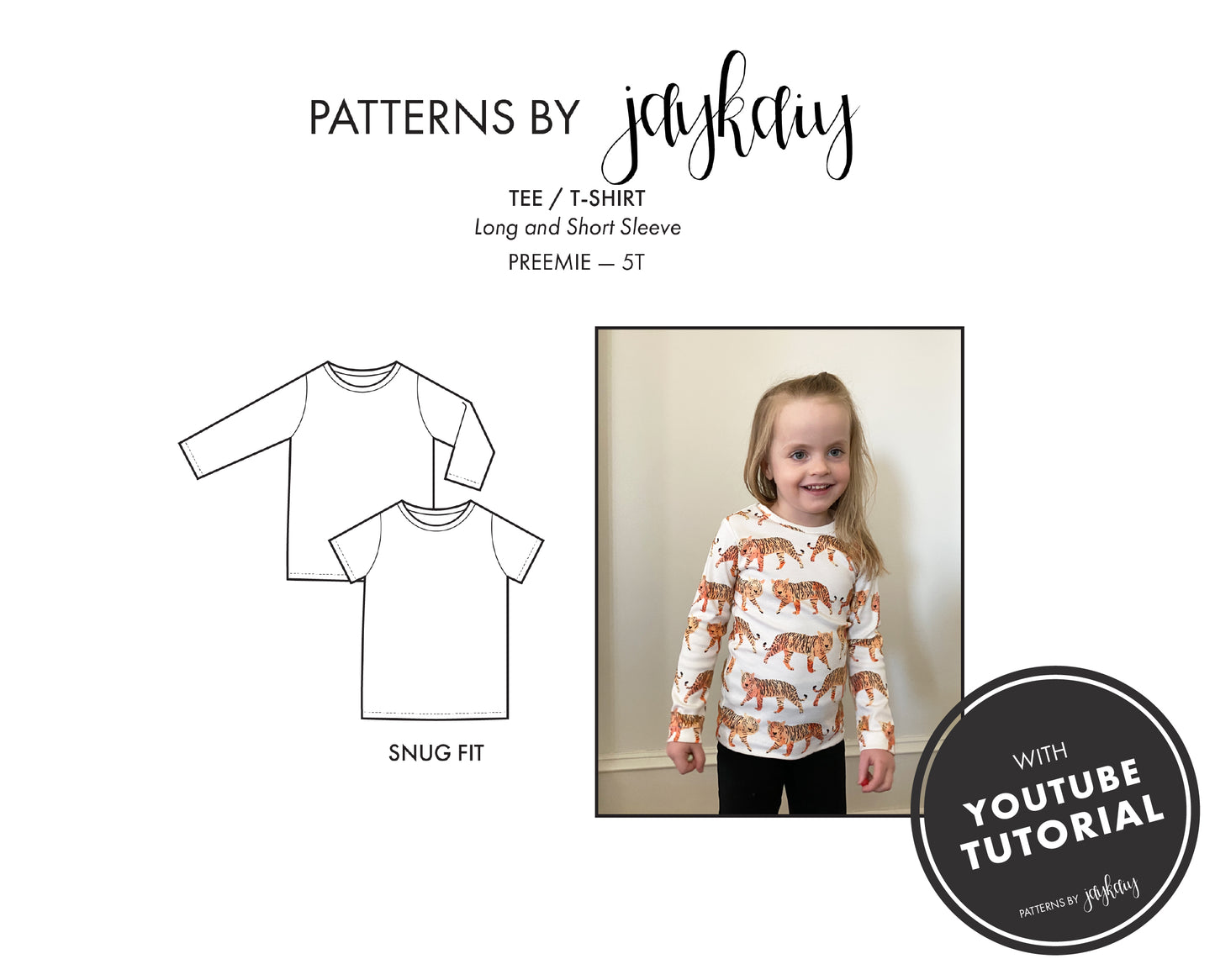 Kids Tee Pattern