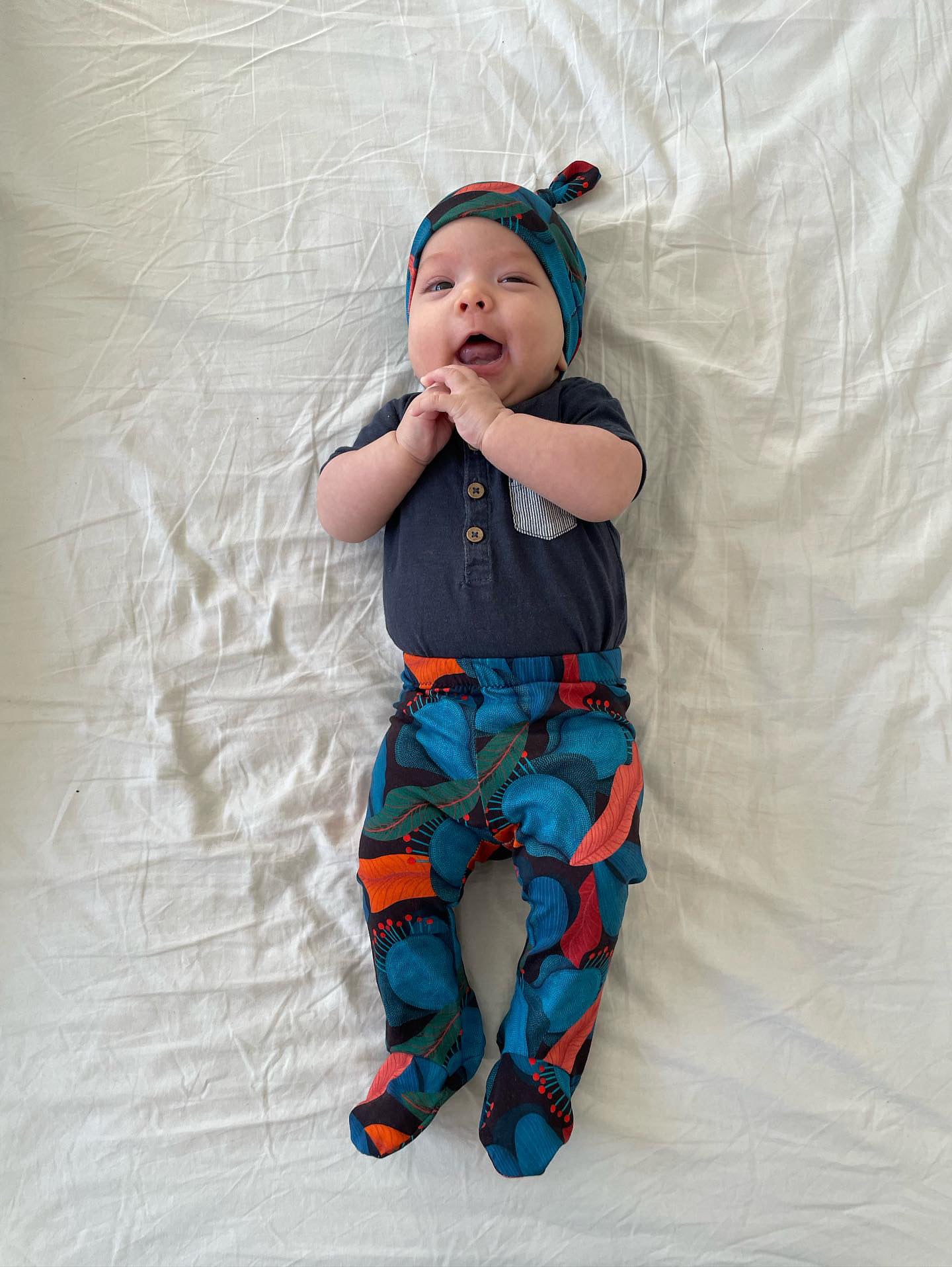 Knotted Hat Pattern for Baby & Toddler, with cuff.