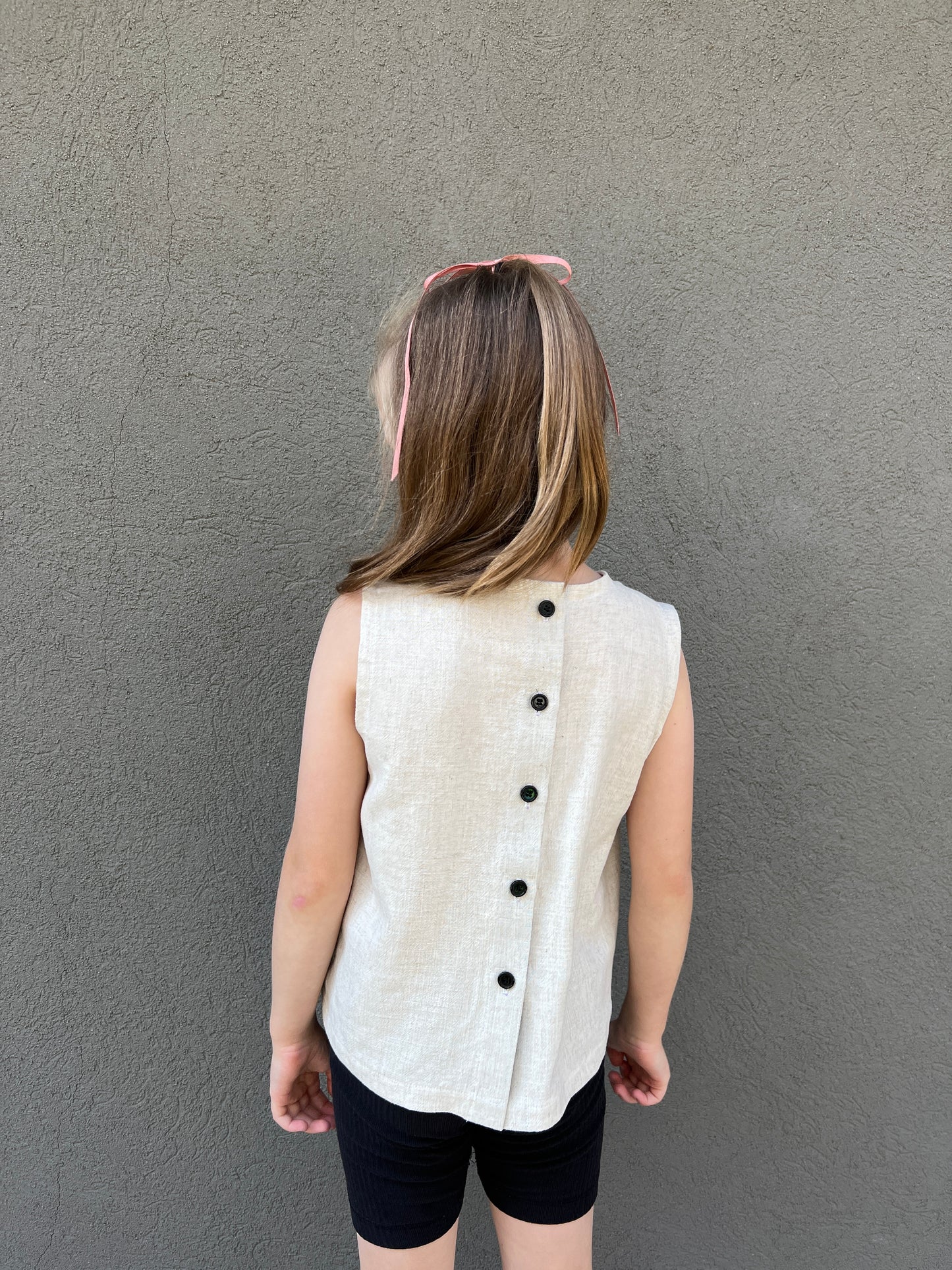 Button-Back Top Pattern