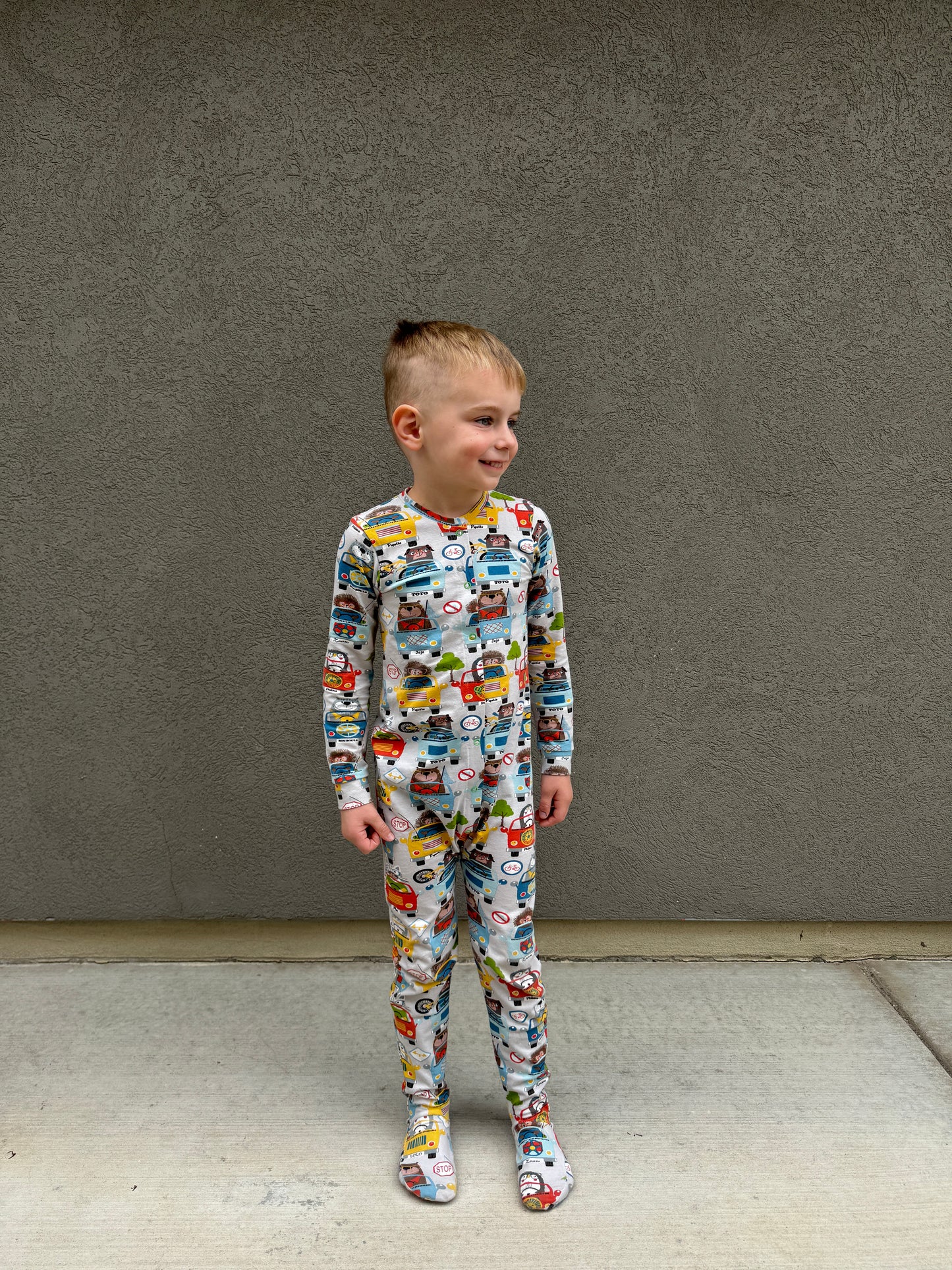 Footed Pajama Pattern 0-6 Years (with mittens for 0-24M)