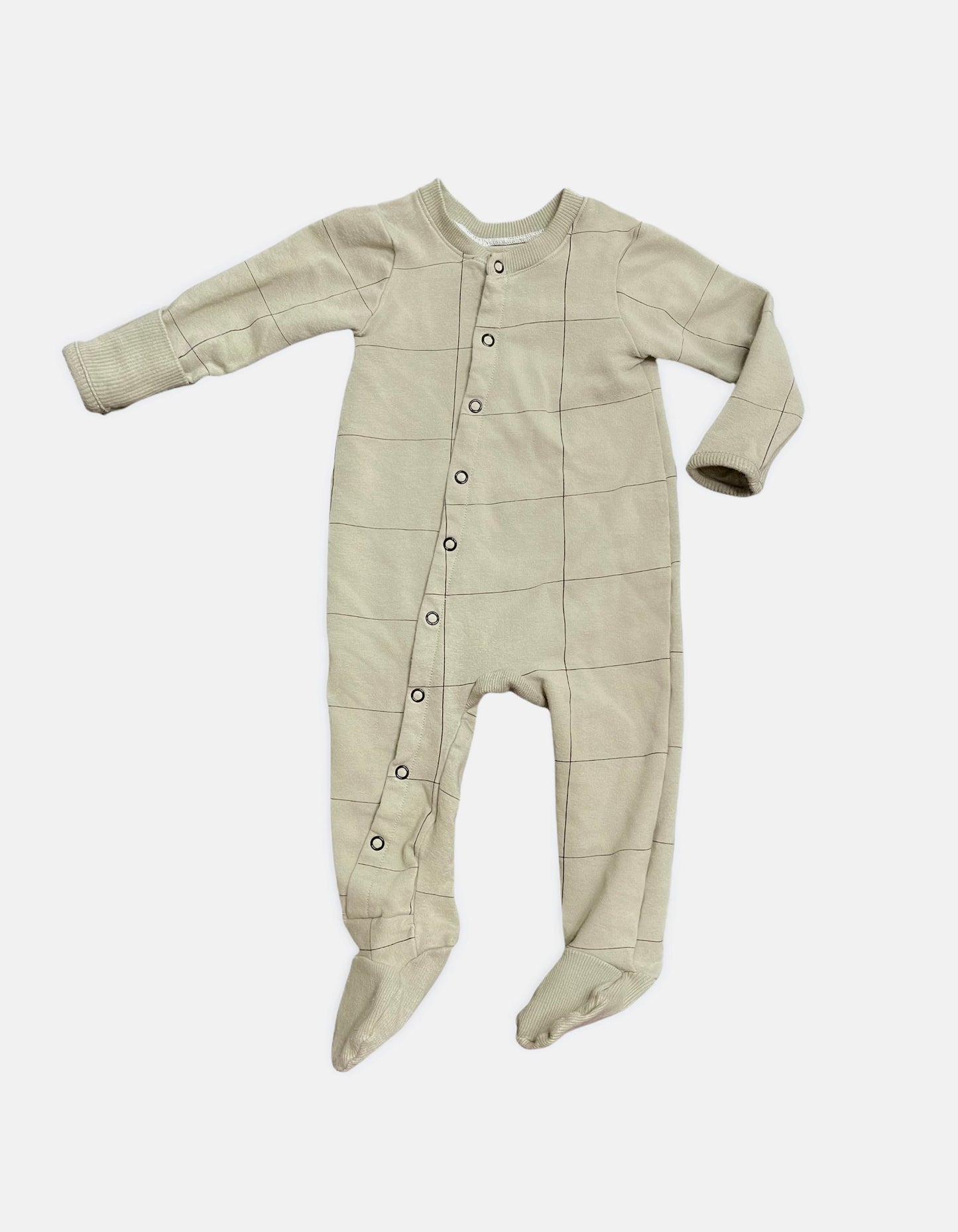 Baby Snap One-piece Coverall Pattern