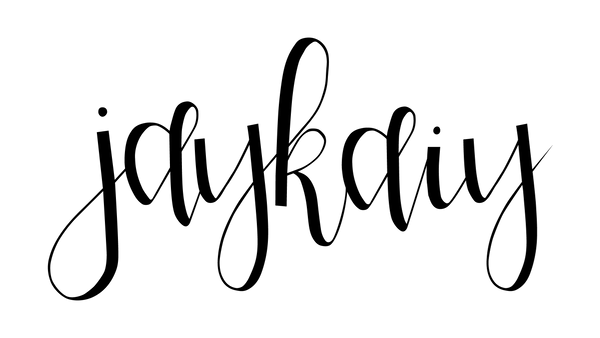 Jaykaiy Patterns Logo in cursive calligraphy writing