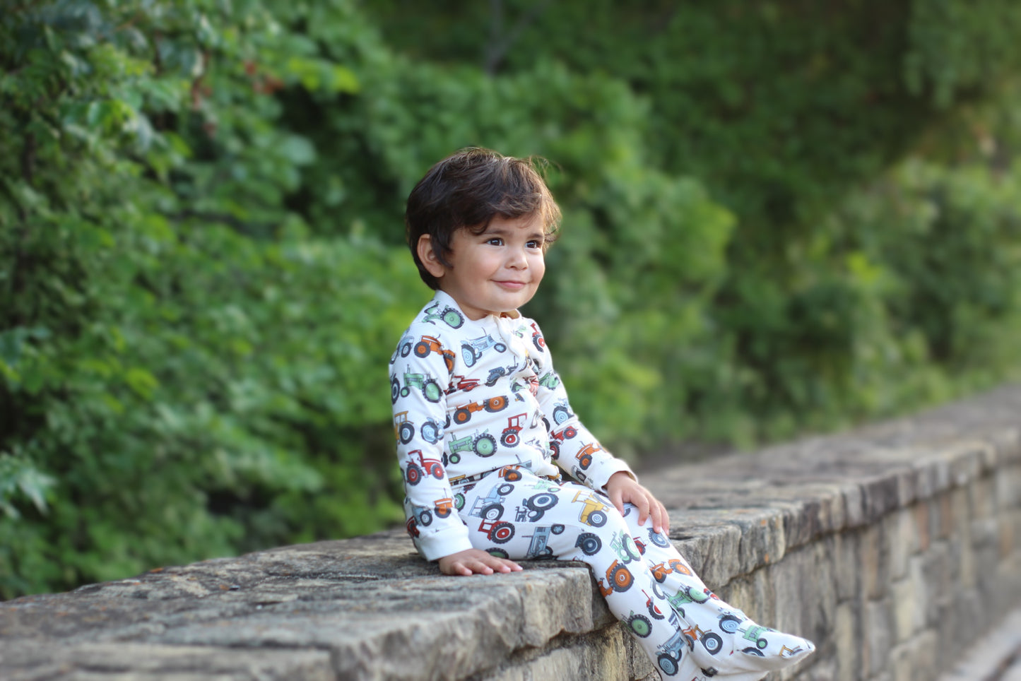 Zipped Footed Coverall Pattern with Mitten