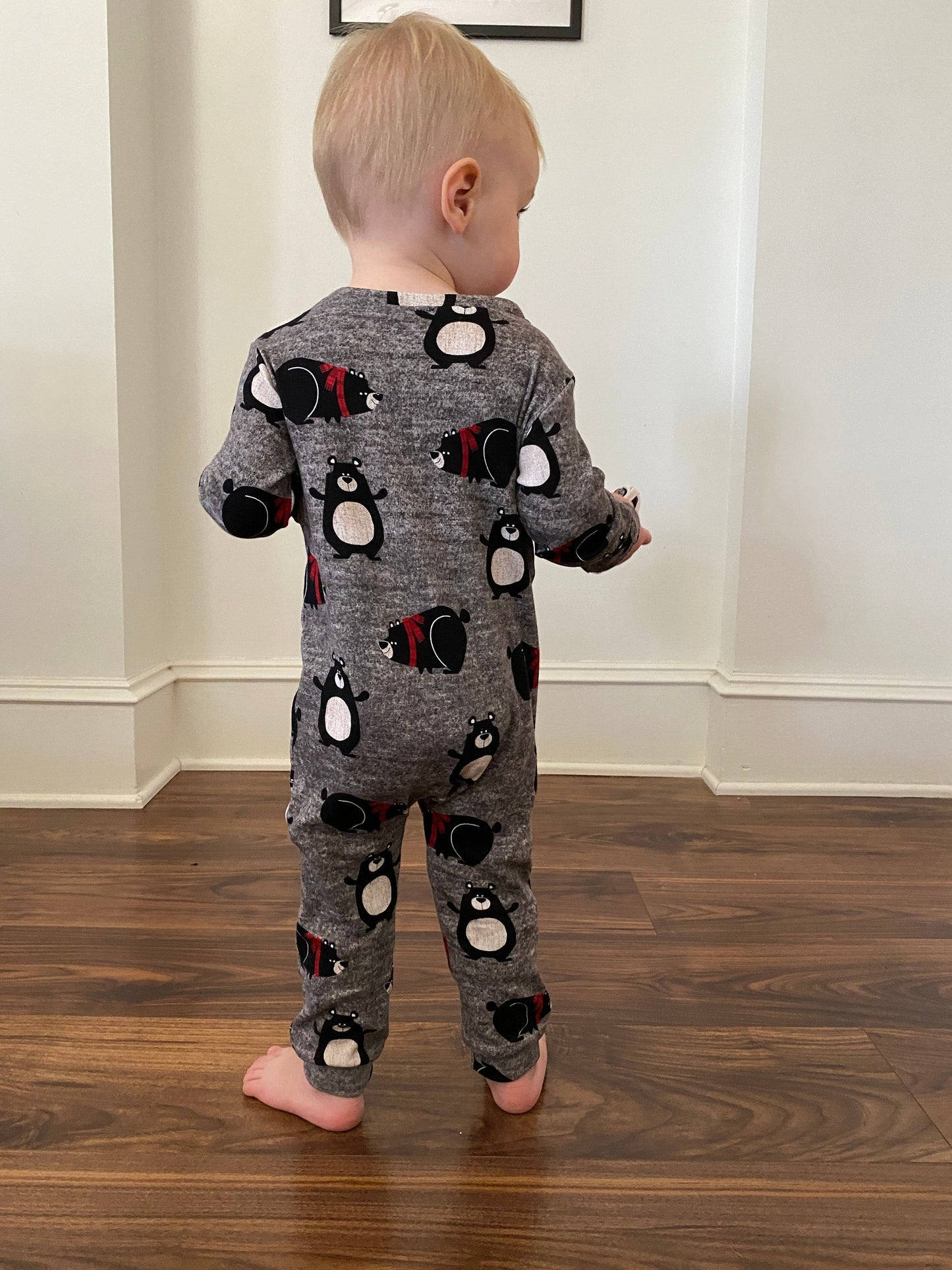 Jumpsuit Pattern with mitten (0-6 Years)