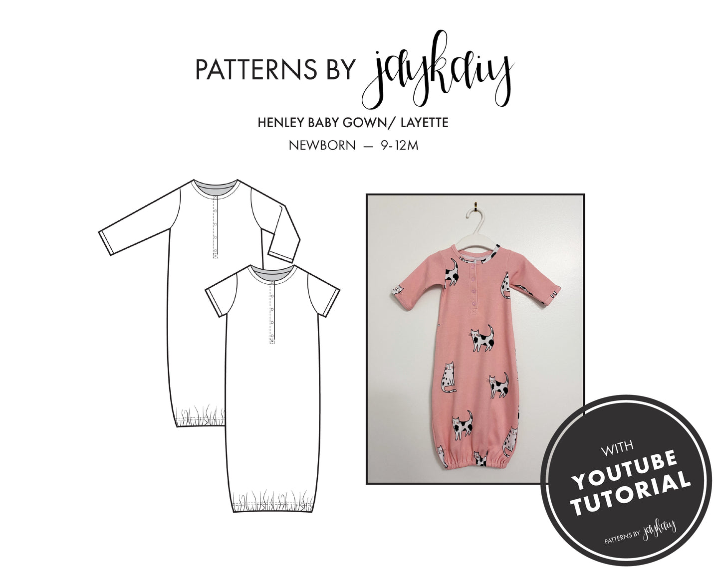 Henley Layette Pattern