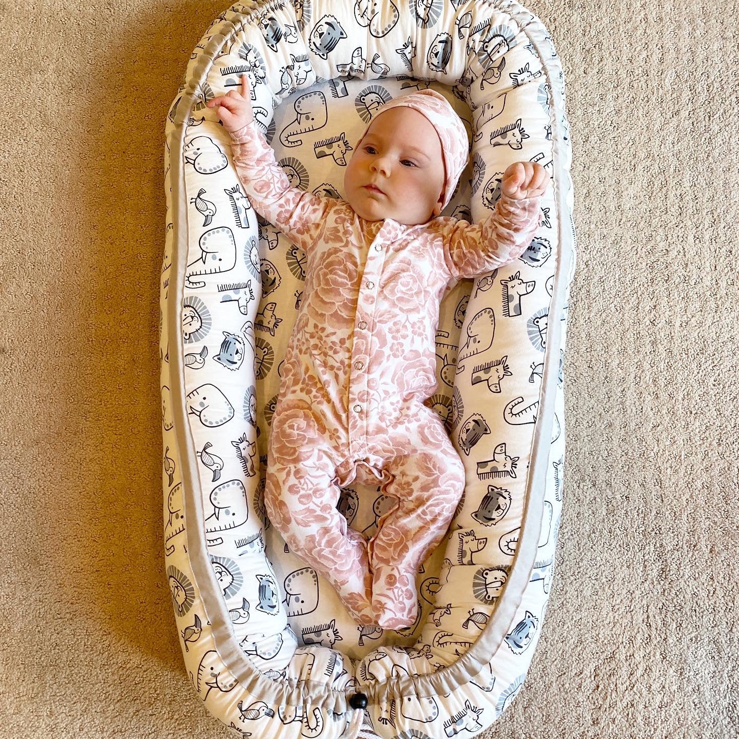 Scandinavian Baby Nest Pattern